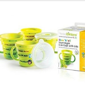 Precise portions 6oz kids cups